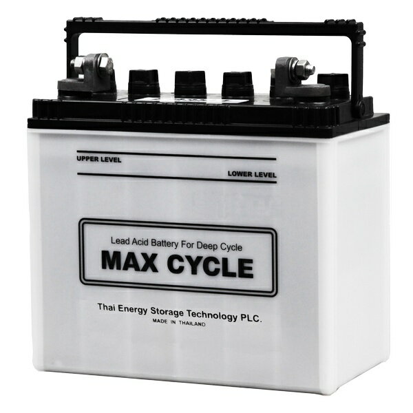 MAX CYCLE マックスサイクル EBサイクルバッテリー EB-35 (LL 端子) 産業用車両 ゴルフカート 溶接機 電動車イス等