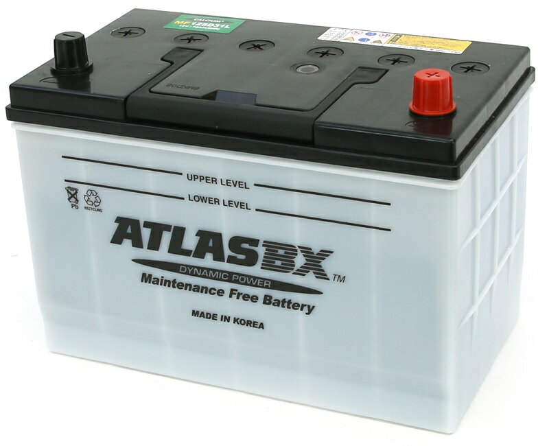 ATLAS BX アトラス MF125D31L (L端子) カーバッテリー 標準車用 (国産車/JIS規格用) AT-125D31L 乗用車用