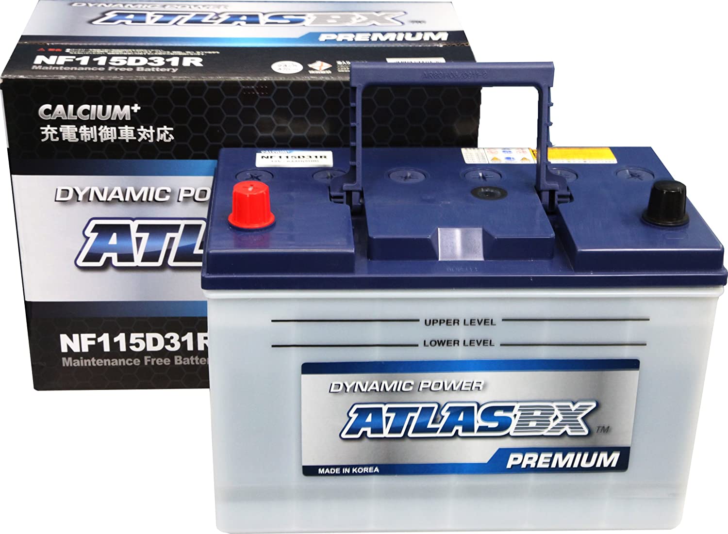 ATLAS BX アトラス NF115D31R (R端子) カーバッテリー プレミアムシリーズ (充電制御車対応) AT-NF115D31R 乗用車用