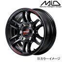 MID マルカサービス アルミホイール1本 RMP RACING R26 16インチ リム幅6.5 inset+38 6H PCD139.7 クリスタルブラック