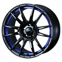 【4本購入で特典付】WEDS ウェッズ 0041830 アルミホイール1本 WEDSSPORT SA62R 18インチ リム幅8.5J インセット 45 5穴 PCD100 BLCII FACE:M