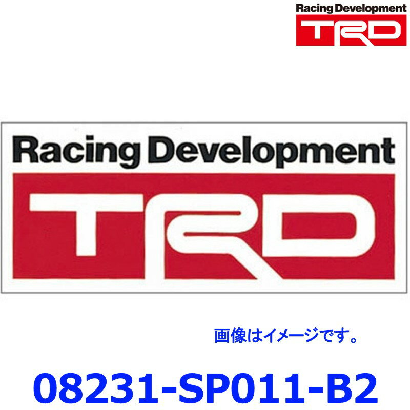 TRD STICKER ステッカー Bタイプ B2 08231-