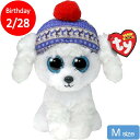 ty Beanie Boo's ビーニーブーズ SLEIGHBELL スレイベル イヌ 犬 ぬいぐるみ Mサイズ 約15cm 誕生日:2月28日 タイ