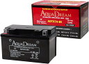 AQUA DREAM アクアドリーム ADTX7A-BS 二輪バッテリー メンテナンスフリー PLATINUM MOTORCYCLE BATTERY 液入充電済み