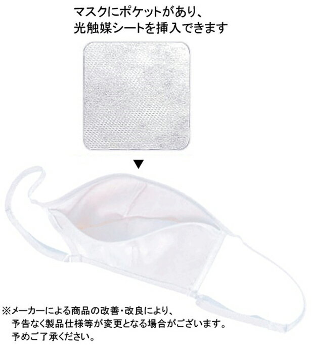 ※キャンセル不可・商品説明を確認して下さい※ 送料無料 光触媒シート入 マスク 使い捨てない ガーゼタイプ 標準サイズ 120枚セット 個別梱包なし アットマックス＠　楽天　マスク　在庫あり