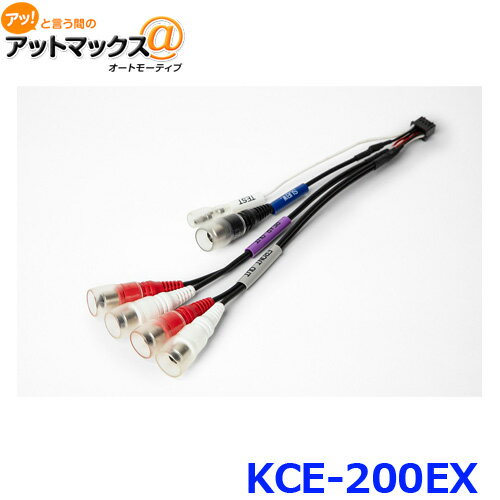 アルパイン KCE-200EX プリアウトケーブル {KCE-200EX[960]}