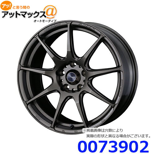 【4本購入で特典付】WEDS ウェッズ 0073902 アルミホイール1本 WEDSSPORT SA99R ウェッズスポーツ エスエーキュウキュウアール 18インチ リム幅7.5 インセット 45 5穴 PCD100 EJ-BRONZE