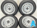 155/80R14 88/86N LT ダンロップ VAN01 トヨタ純正 14x5.0 100-4穴 中古タイヤ サマータイヤ ホイールセット 4本セット