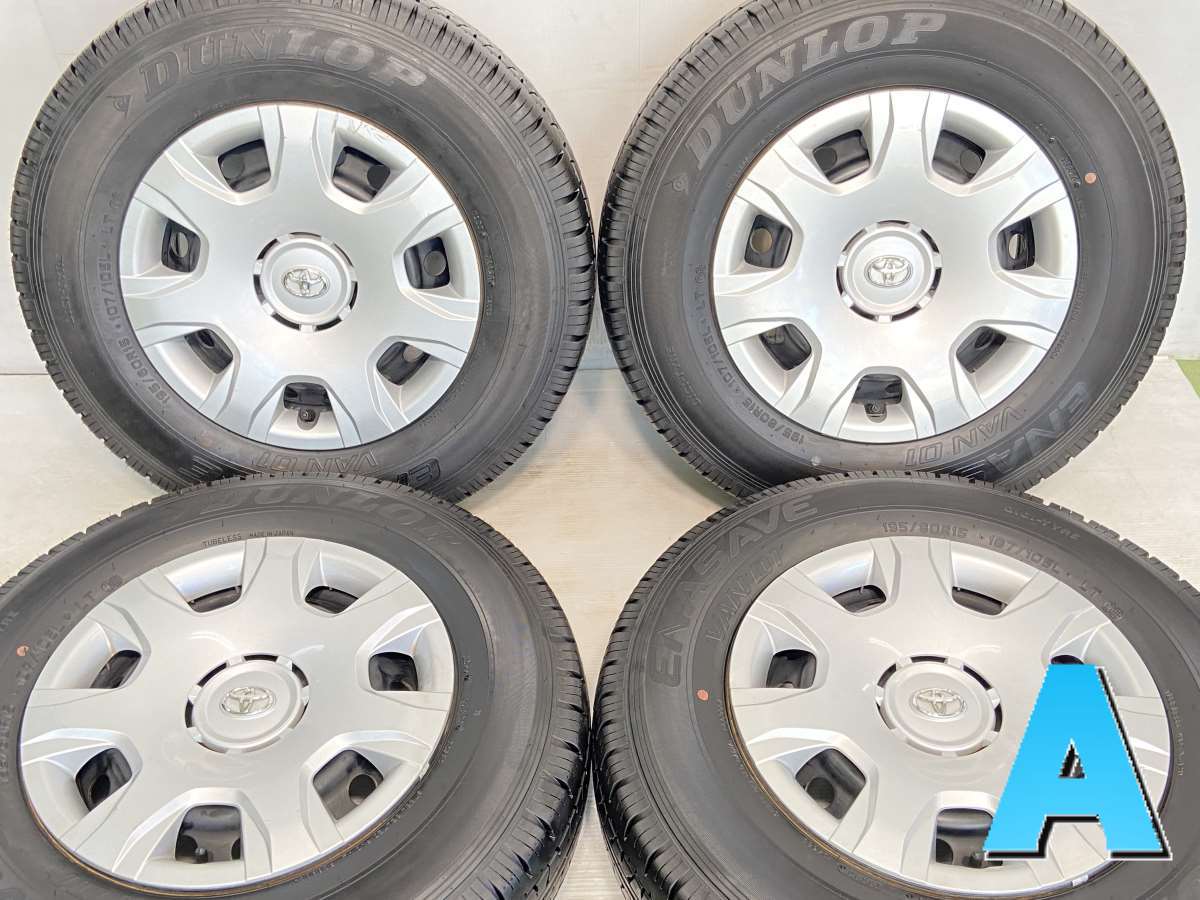 タイヤホイール15インチ4本セット中古195/80R 156穴