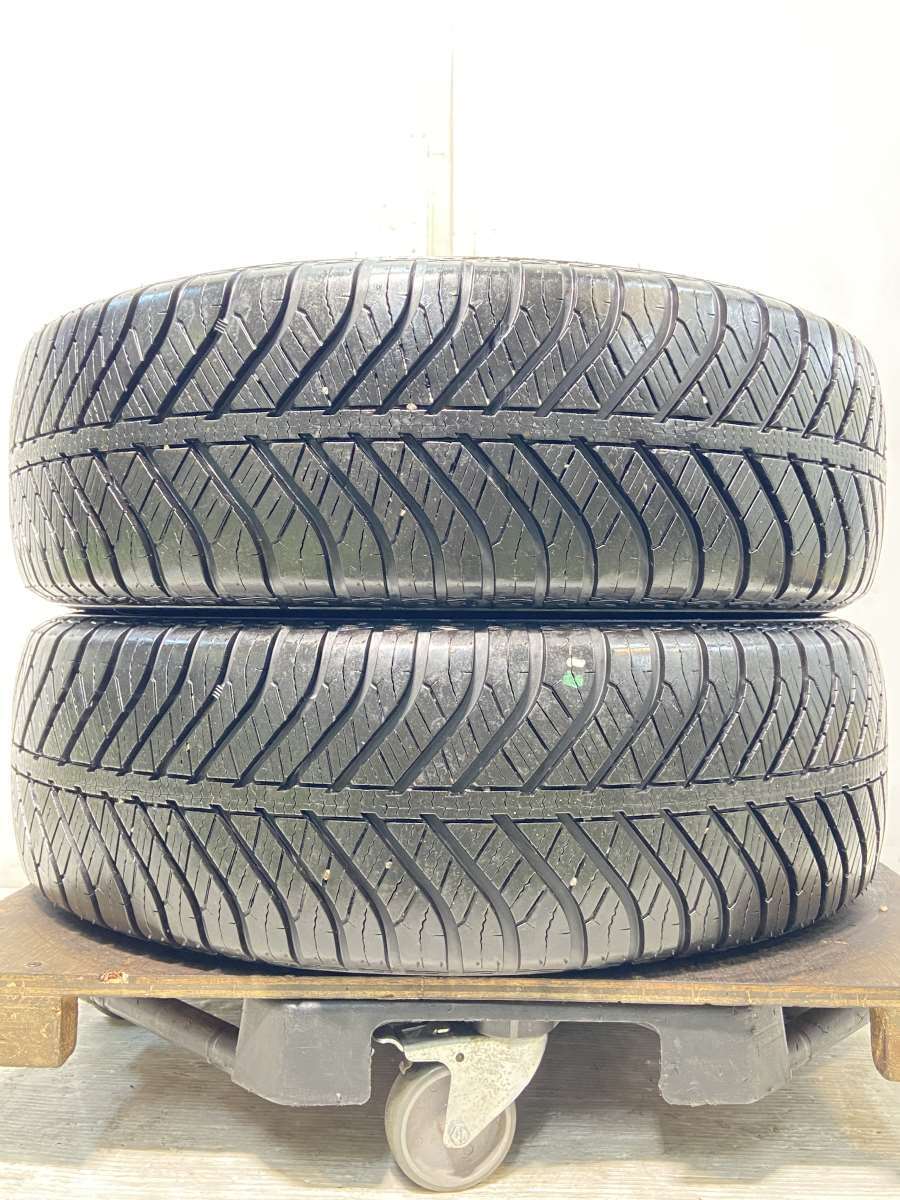 Rakuten - 205/65R16 グッドイヤー ベクター4SEASONS 中古タイヤ スタッドレスタイヤ 2本セット