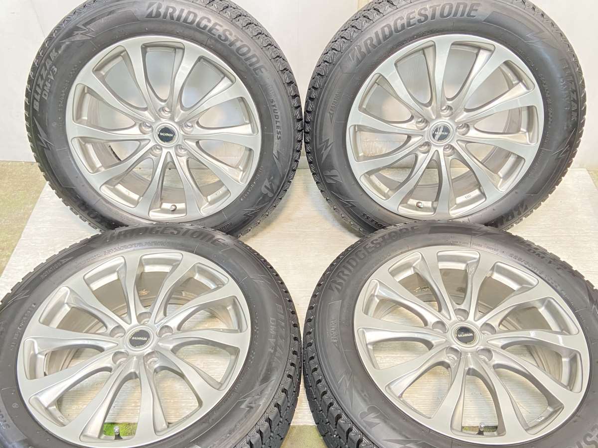 225/60R18 ֥¥ȥ ֥ꥶå DM-V3  BALMINUM 18x7.5 42 114.3-5 ť åɥ쥹 ۥ륻å 4ܥå