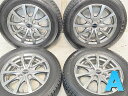 165/70R14 オートバックス ICE ESPORTE エクシーダー 14x5.0 38 100-4穴 中古タイヤ スタッドレスタイヤ ホイールセット 4本セット