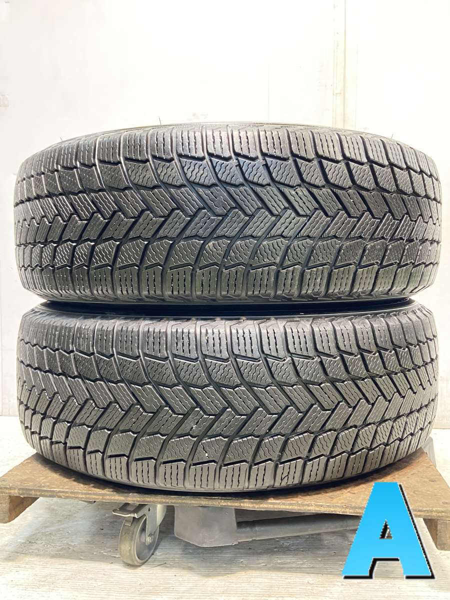 DUNLOP - 235/60R18 ミシュラン X-ICEスノーSUV 中古タイヤ スタッドレスタイヤ 2本セット