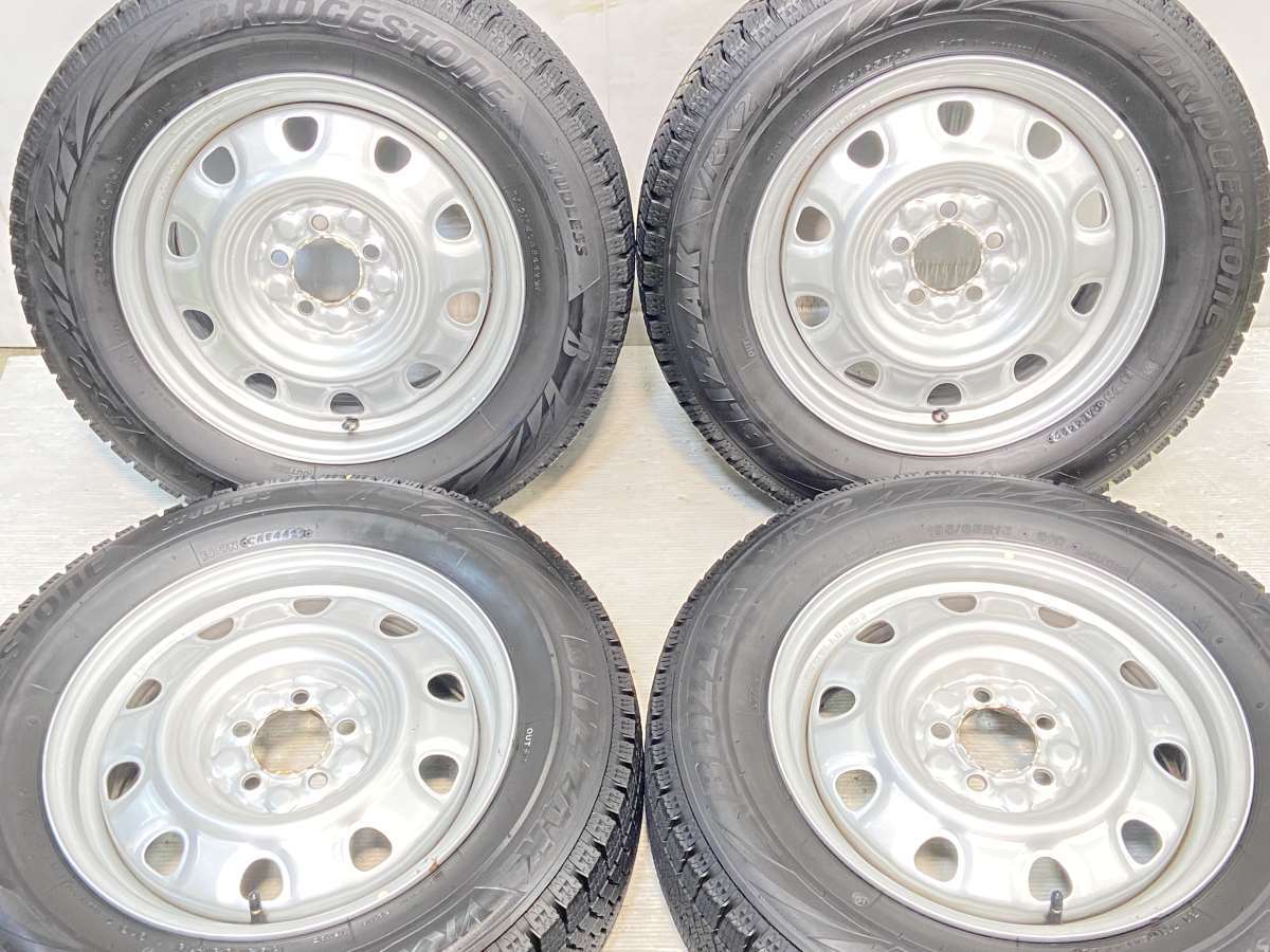 195/65R15 ブリヂストン ブリザック VRX2 　 TOPY M61 15x6.0 100-5穴 中古タイヤ スタッドレスタイヤ ホイールセット 4本セット