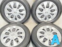 195/65R15 ブリヂストン ネクストリー 日産純正 15x5.5 114.3-5穴 中古タイヤ サマータイヤ ホイールセット 4本セット