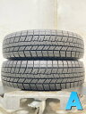 155/70R13 ダンロップ ウィンターマックス 03 中古タイヤ スタッドレスタイヤ 2本セット