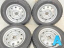 185/70R14 ダンロップ ウィンターマックス WM02 　 TOPY M47A 14x5.0 100-4穴 中古タイヤ スタッドレスタイヤ ホイールセット 4本セット