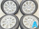 205/55R16 ブリヂストン ブリザック VRX2 　 DUFACT 16x6.5 48 100-5穴 中古タイヤ スタッドレスタイヤ ホイールセット 4本セット