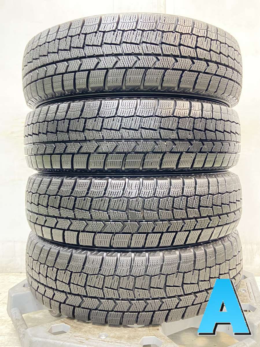 165/65R14 ダンロップ ウィンターマックス WM02 中古タイヤ スタッドレスタイヤ 4本セット