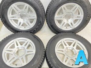 185/85R16 105/103LT ヨコハマ アイスガード G075 　 16x6.0 20 139.7-5穴 中古タイヤ スタッドレスタイヤ ホイールセット 4本セット