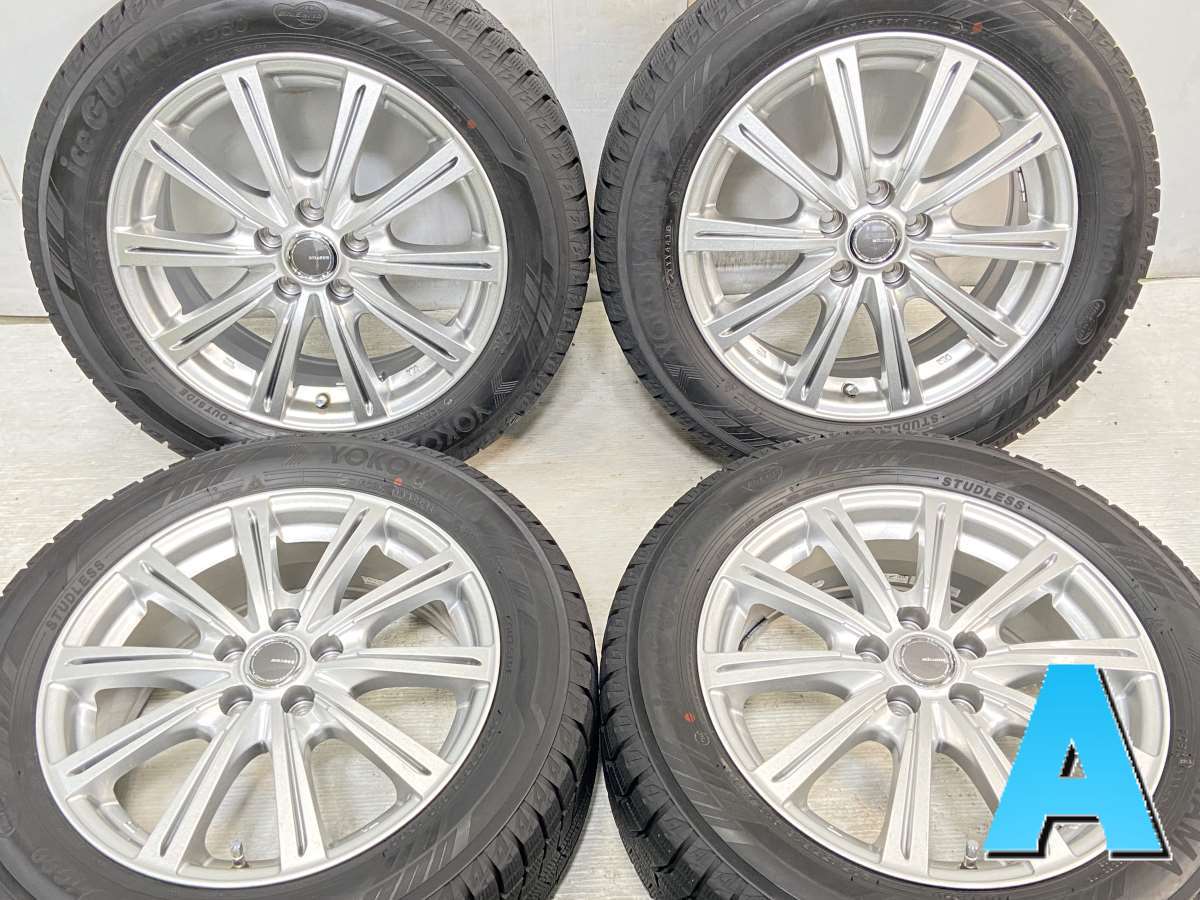 205/55R16 ヨコハマ アイスガード iG60 　 MILLOUS 16x6.5 48 100-5穴 中古タイヤ スタッドレスタイヤ ホイールセット 4本セット