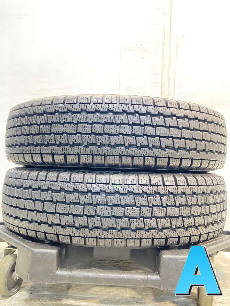 145/80R12 80/78LT ブリヂストン W300 中古タイヤ スタッドレスタイヤ 2本セット