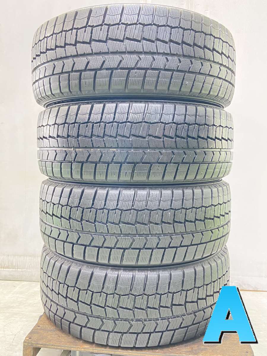 205/55R16 ダンロップ ウィンターマックス WM02 中古タイヤ スタッドレスタイヤ 4本セット