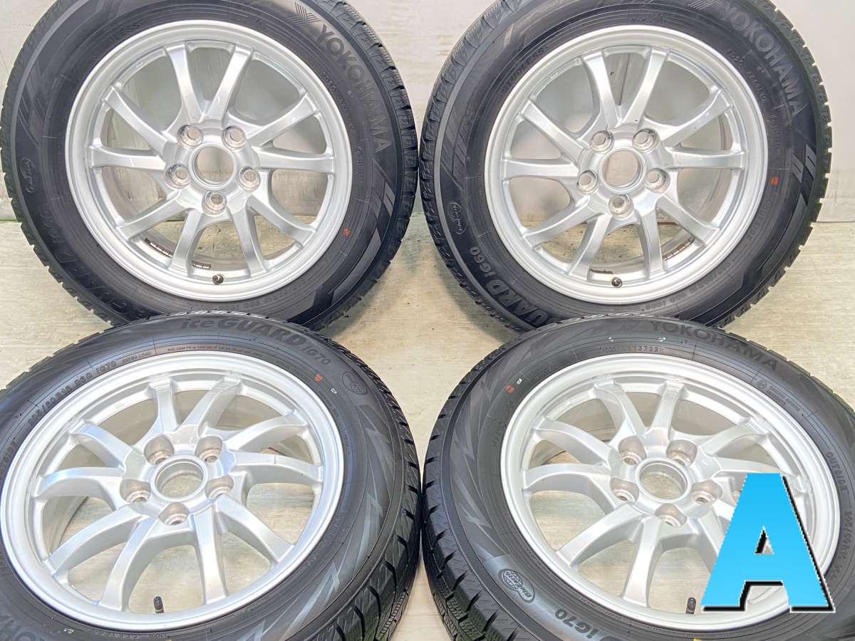 205/60R16 ヨコハマ アイスガード iG60 トヨタ純正 16x6.5 39 ・ 16x6.5 39 114.3-5穴中古タイヤ スタッドレスタイヤ ホイールセット4本 セット