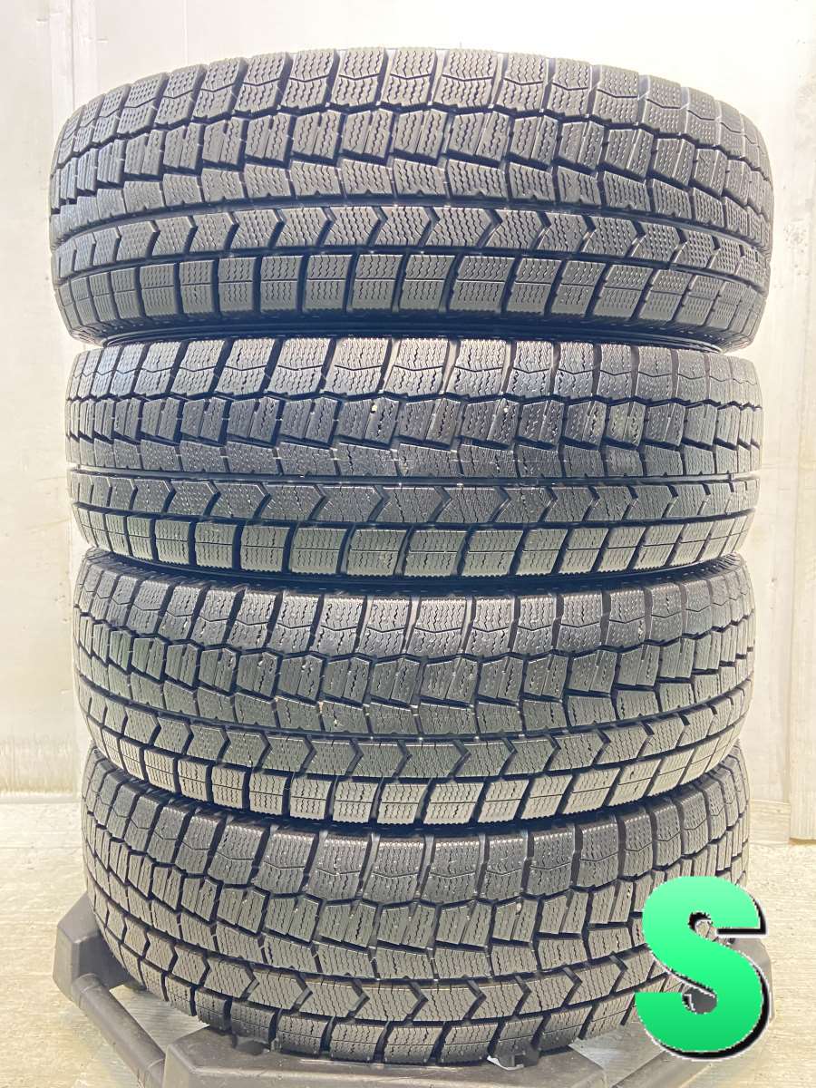 185/70R14 ダンロップ ウィンターマックス WM02 中古タイヤ スタッドレスタイヤ 4本セット