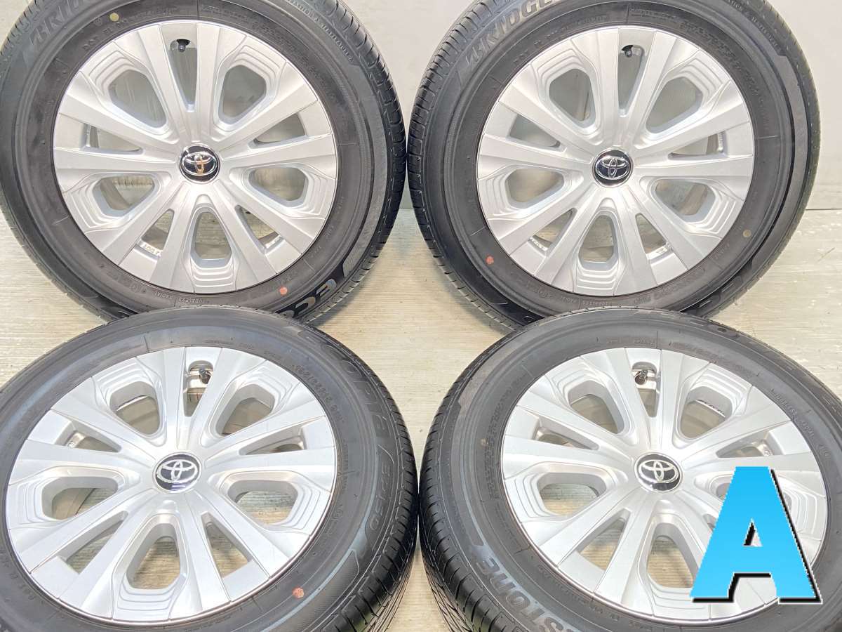 195/65R15 ブリヂストン エコピアEP150 トヨタ純正 15x6.5 40 100-5穴 中古タイヤ サマータイヤ ホイールセット 4本セット