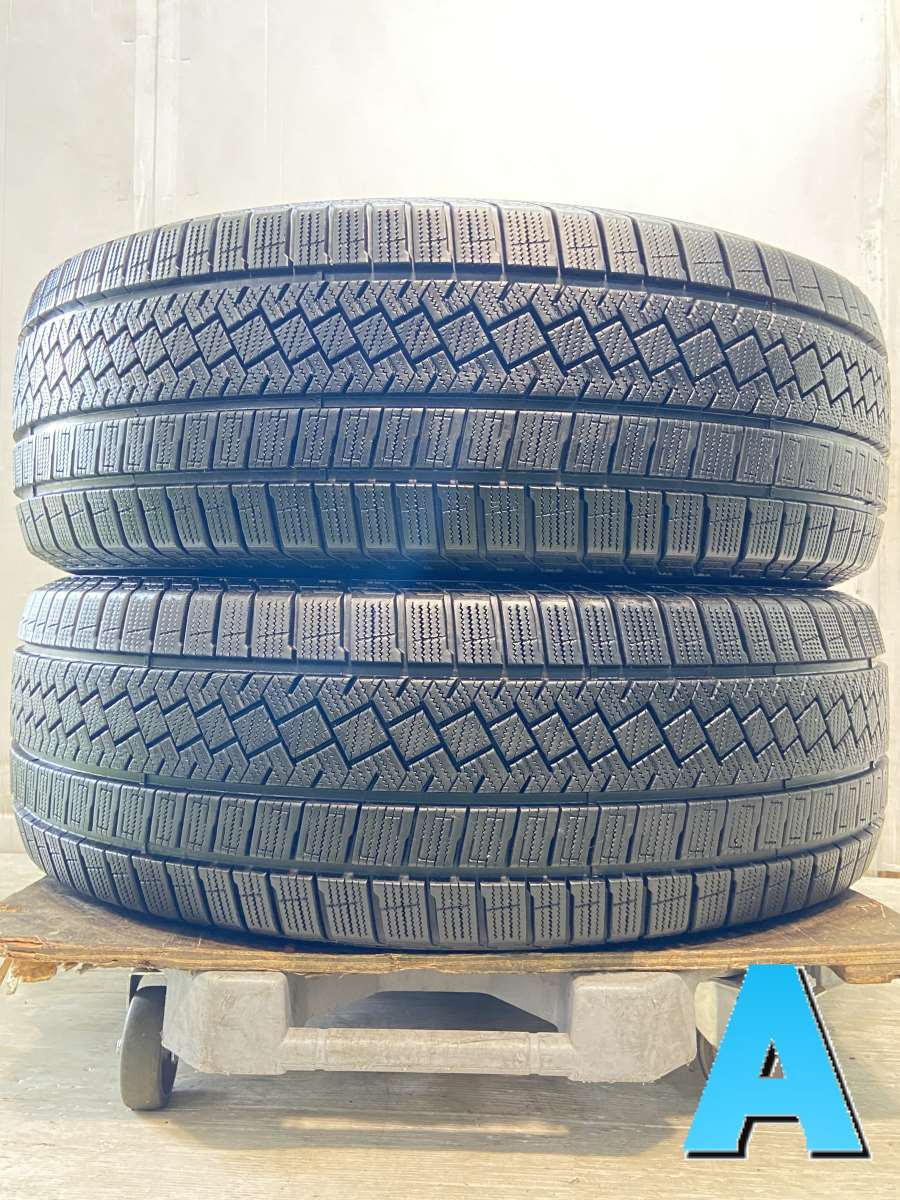 DUNLOP - 235/55R19 ピレリ アイスゼロ　アシンメトリコ 中古タイヤ スタッドレスタイヤ 2本セット
