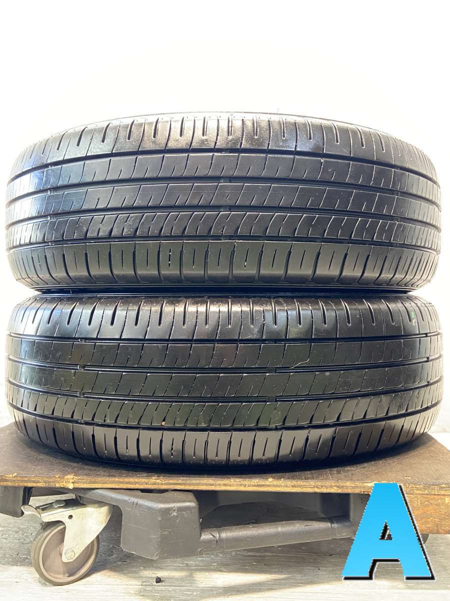 215/60R17 ダンロップ エナセーブ EC204 中古タイヤ サマータイヤ 2本セット
