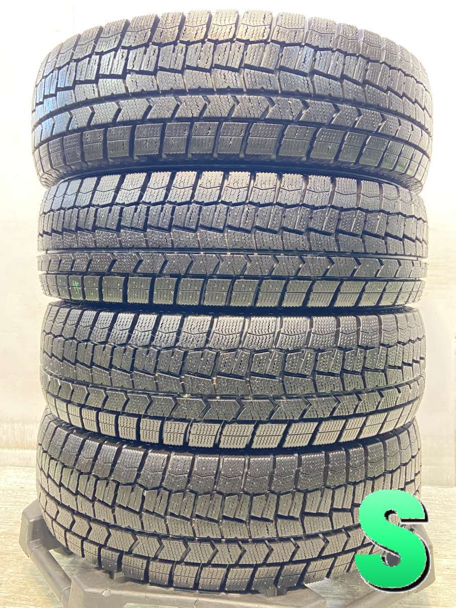 185/70R14 ダンロップ ウィンターマックス WM02 中古タイヤ スタッドレスタイヤ 4本セット