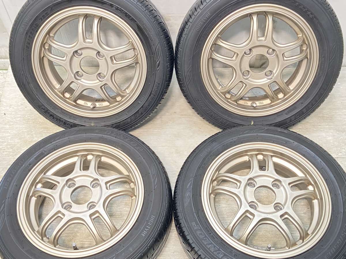 ☆2017年製 155/65R13 73S DURA MU:TECH 中古 夏タイヤ 13インチ/ 中古