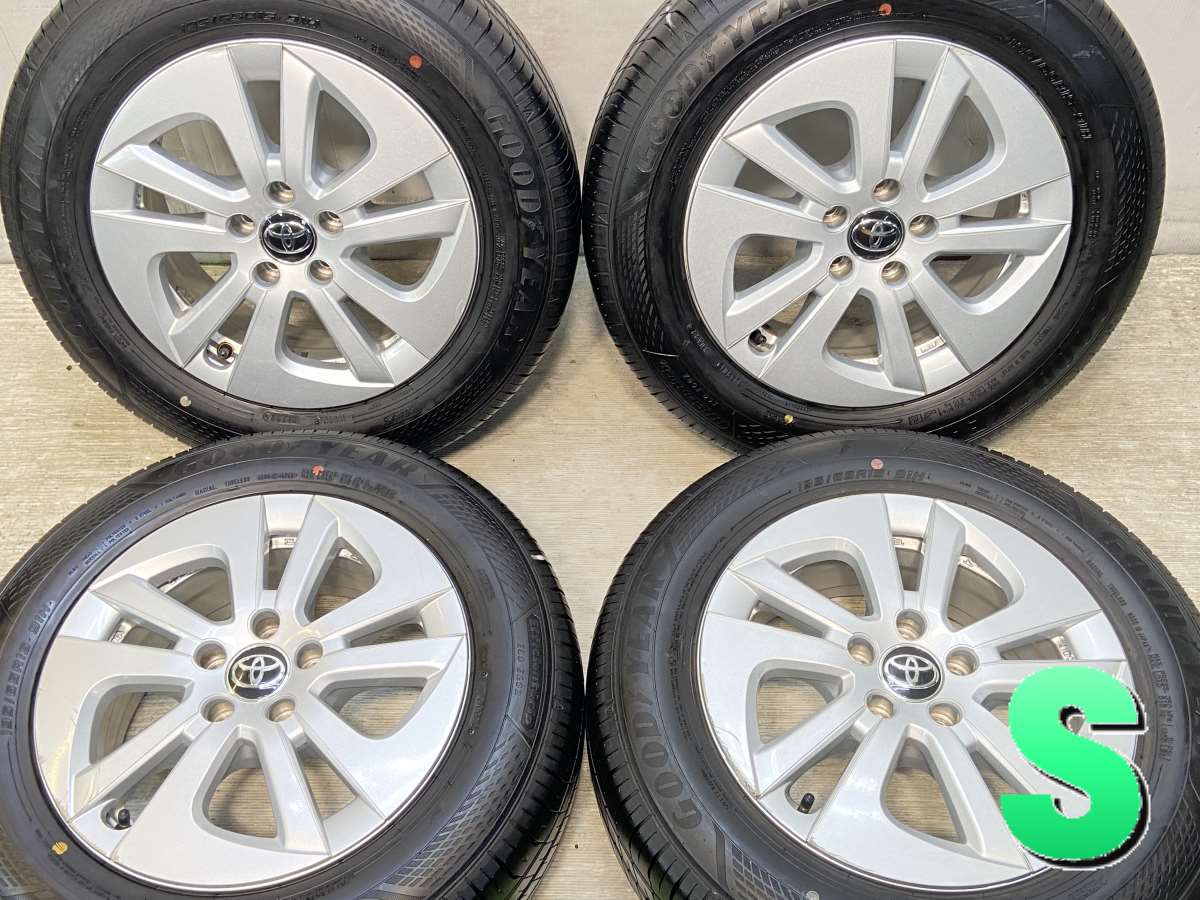 夏タイヤ トヨタ 純正ホイール タイヤ 4本セット 205/65R15　2014年製 15×6JJ +45 5穴 114.3 ヨコハマ ブルーアース 中古 札幌 厚別店 夏タイヤ トヨタ 純正ホイール タイヤ 4本セット 205/65R15 2014年製