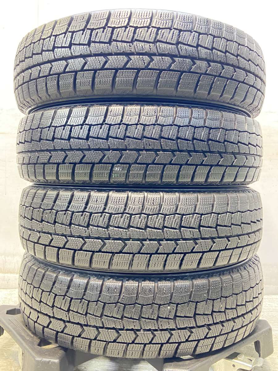 155/65R14 ダンロップ ウィンターマックス WM02 中古タイヤ スタッドレスタイヤ 4本セット