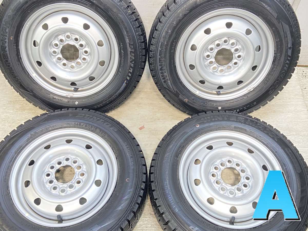 ❄️スタッドレスタイヤ❄️145/80/13+カラースチールホイール4組セット