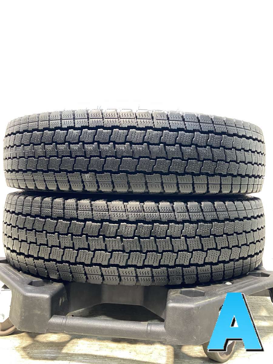 DUNLOP - 155/80R14 88/86LT グッドイヤー アイスナビ カーゴ 中古タイヤ スタッドレスタイヤ 2本セット