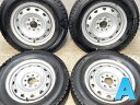 185/70R14 ブリヂストン アイスパートナー2 VK 14x5.0 100/114.3-4穴 中古タイヤ スタッドレスタイヤ ホイールセット 4本セッ...