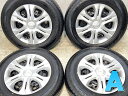 185/70R14 ダンロップ エナセーブ EC204 日産純正 14x5.5 100-4穴 中古タイヤ サマータイヤ ホイールセット 4本セット