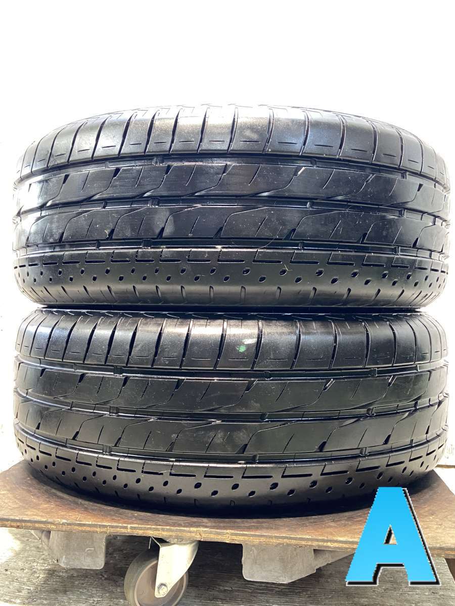 225/55R17 ブリヂストン LUFT RV2 中古タイヤ サマータイヤ 2本セット