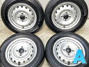 155/70R13 ブリヂストン NEWNO ダイハツ純正 13x4.0 100-4穴 中古タイヤ サマータイヤ ホイールセット 4本セット