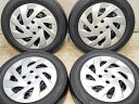 185/60R15 ダンロップ エナセーブ EC204 トヨタ純正 G4 15x5.5 100-4穴 中古タイヤ サマータイヤ ホイールセット 4本セット