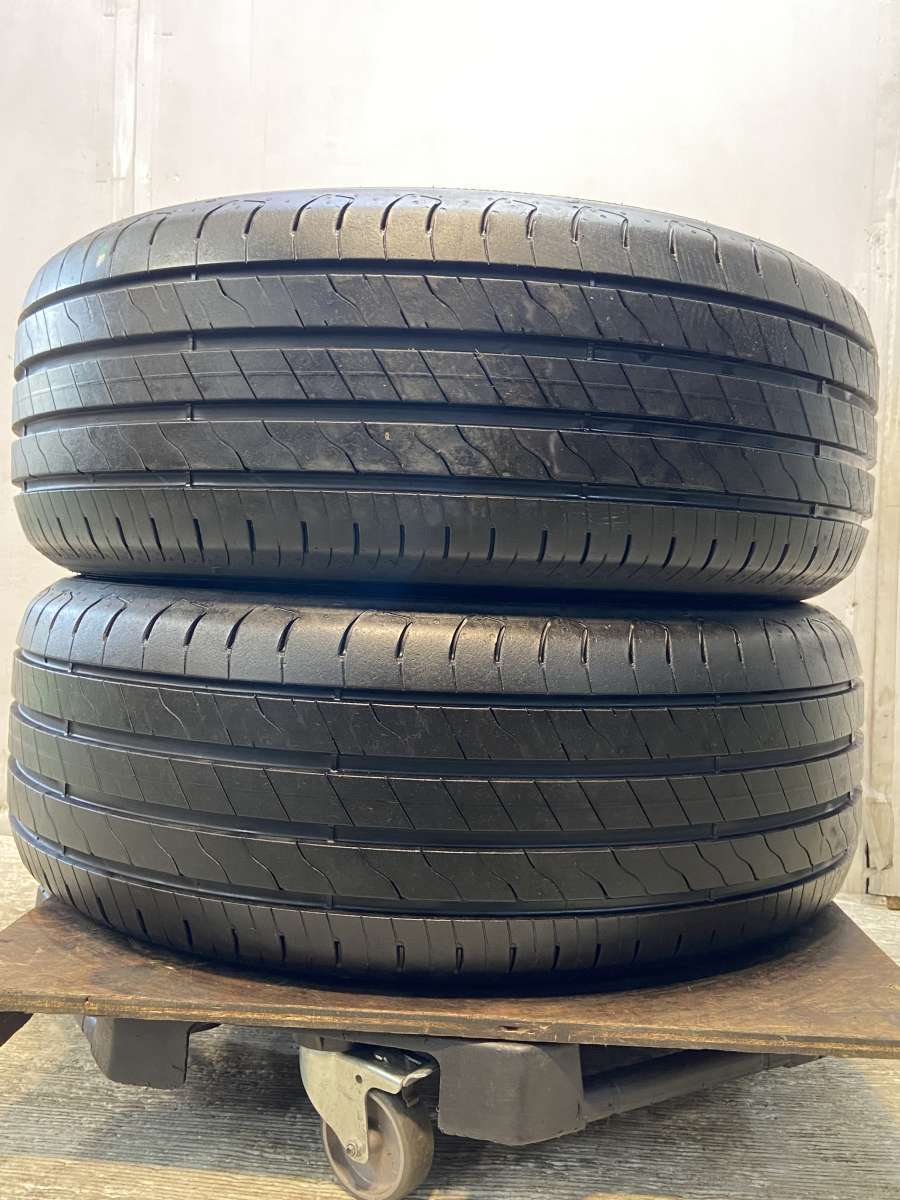 235/55R18 グッドイヤー エフィシェント グリップ2 SUV 中古タイヤ サマータイヤ 2本セット