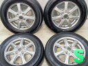 145/80R13 ヨコハマ ブルーアース-Es ES32 MILLOUS 13x4.0 42 100-4穴 中古タイヤ サマータイヤ ホイールセット 4本...