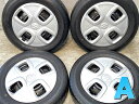 155/65R13 ブリヂストン ネクストリー スズキ純正 13x4.0 100-4穴 中古タイヤ サマータイヤ ホイールセット 4本セット