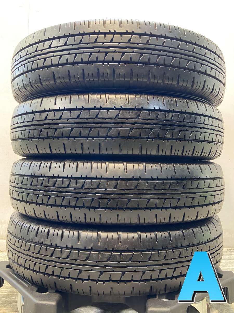 14 inches - 155/80R14 88/86LT ダンロップ エナセーブ VAN01 中古タイヤ サマータイヤ 4本セット