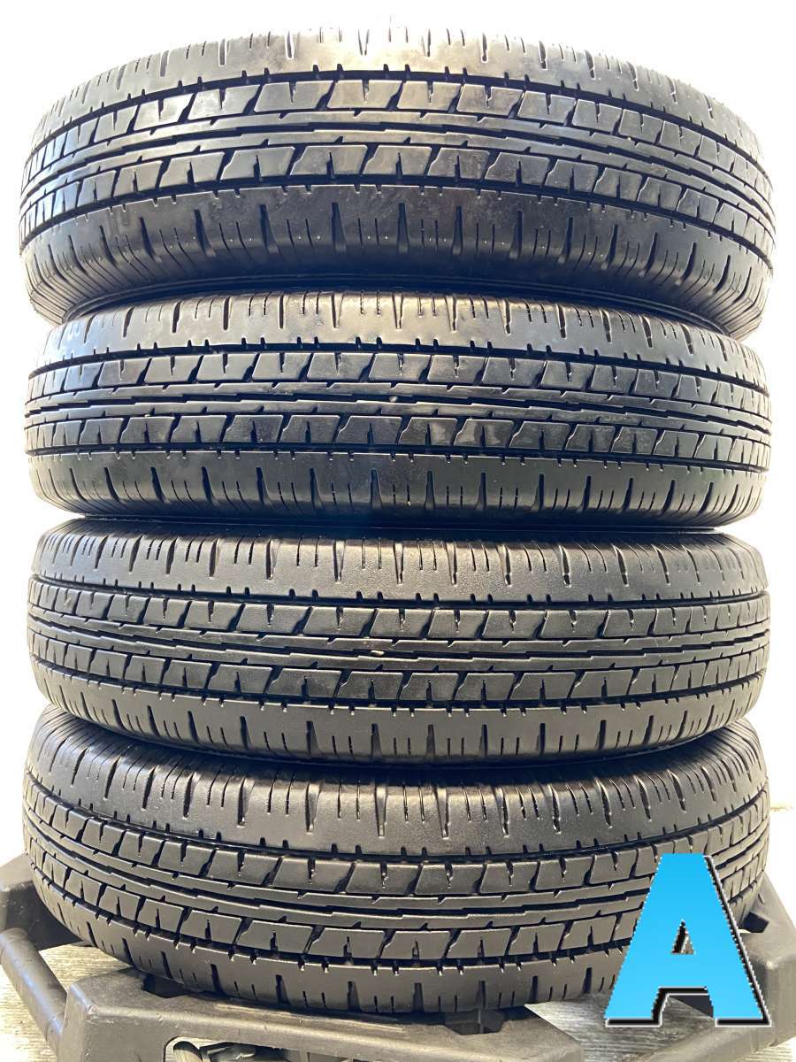 14 inches - 155/80R14 88/86LT ダンロップ エナセーブ VAN01 中古タイヤ サマータイヤ 4本セット