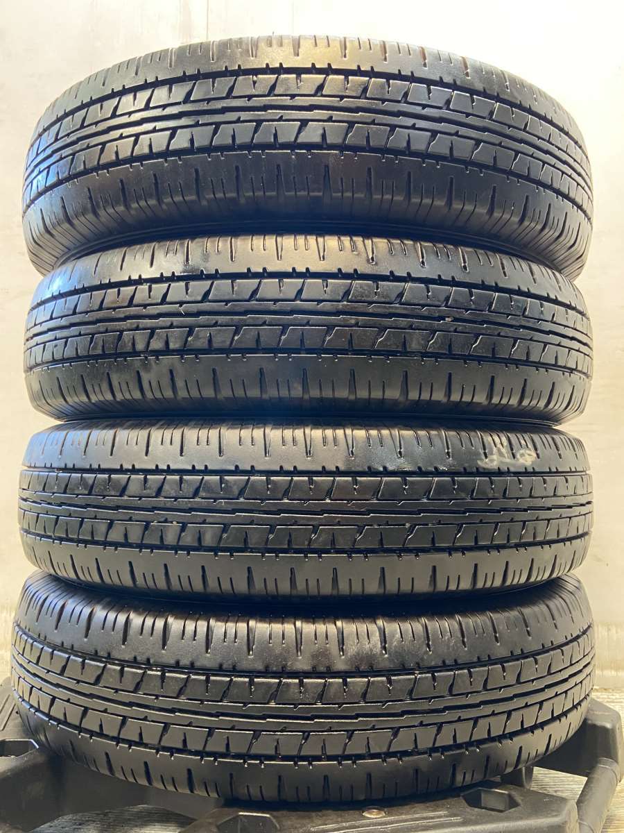 14 inches - 155/80R14 88/86LT ダンロップ エナセーブ VAN01 中古タイヤ サマータイヤ 4本セット