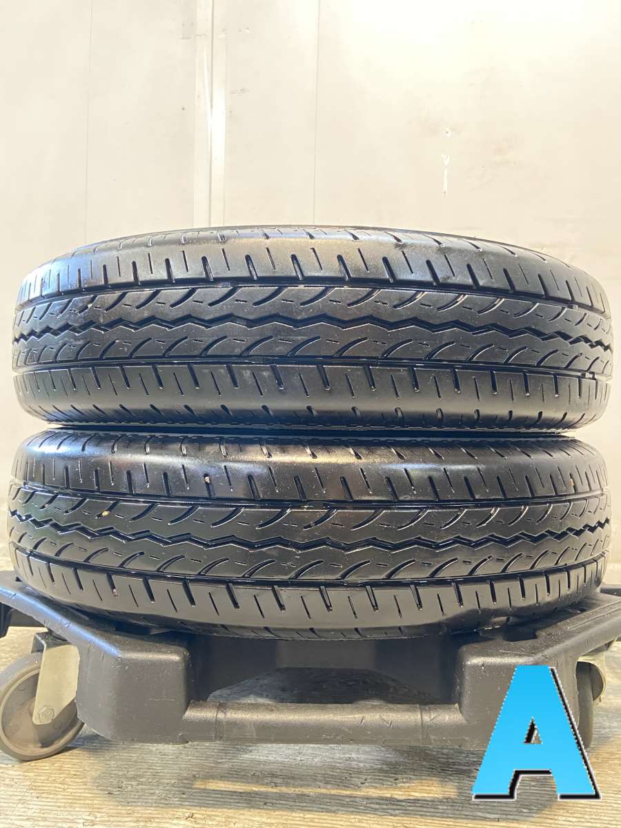 145/80R12 80/78LT ヨコハマ ジョブ RY52 中古タイヤ サマータイヤ 2本セット